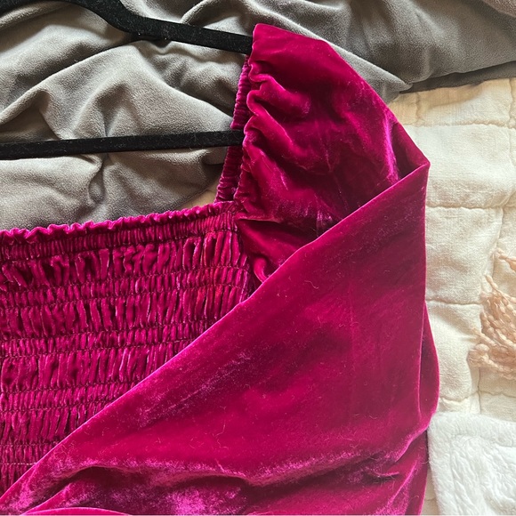 Anthropologie Magenta Shirt - Picture 3 of 3